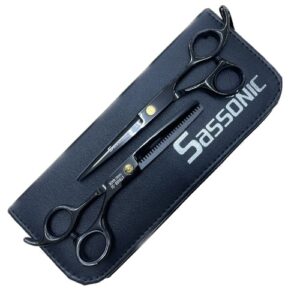 סט מספריים לספר- גזירה ודילול SASSONIC