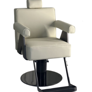 כסא מספרה דגם ליז לבן – Barber Chairs Israel