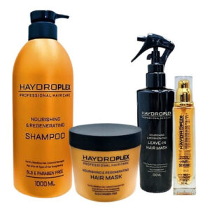 מארז זהב לשיקום השיער ללא מלחים – HAYDROPLEX